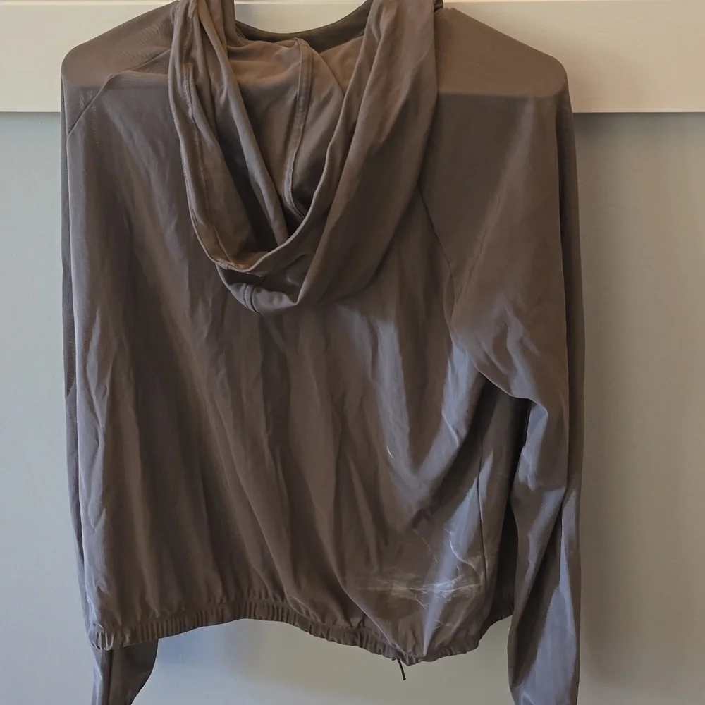 Katherine mason Gray Hooded Pullover m - Picture 3 of 3